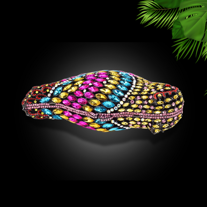 Jewel Evening Bag Parrot