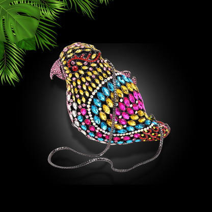 Jewel Evening Bag Parrot