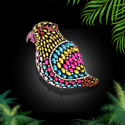 Jewel Evening Bag Parrot